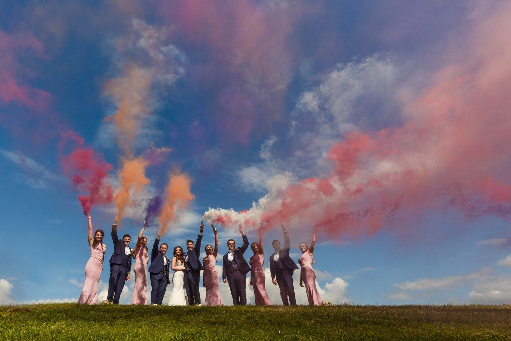 smoke bombs