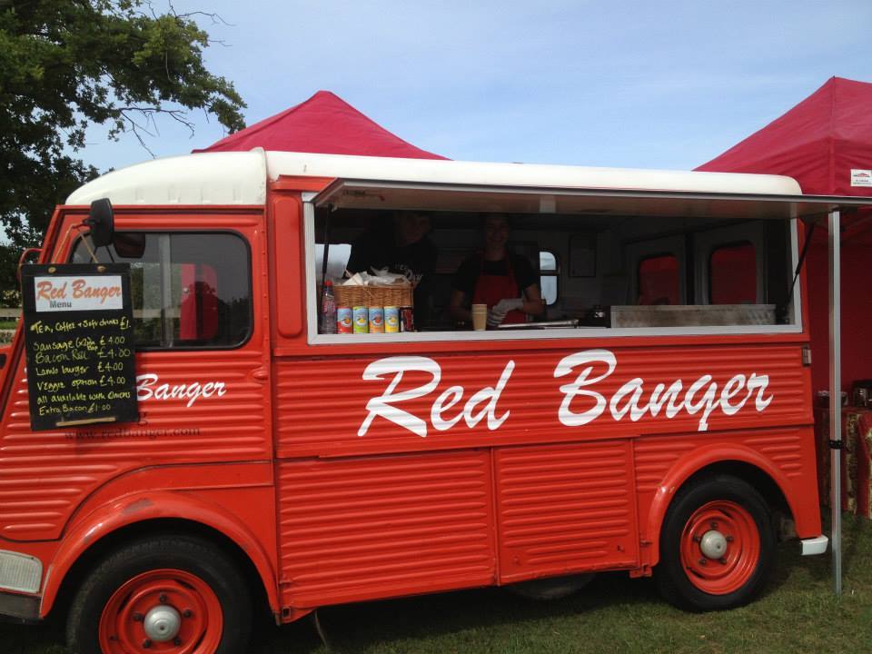 red banger van